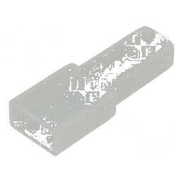 Carcase terminale mamă pentru conectori 6,3mm - 1 pistă | Electronic-mag.ro | Componente Electronice