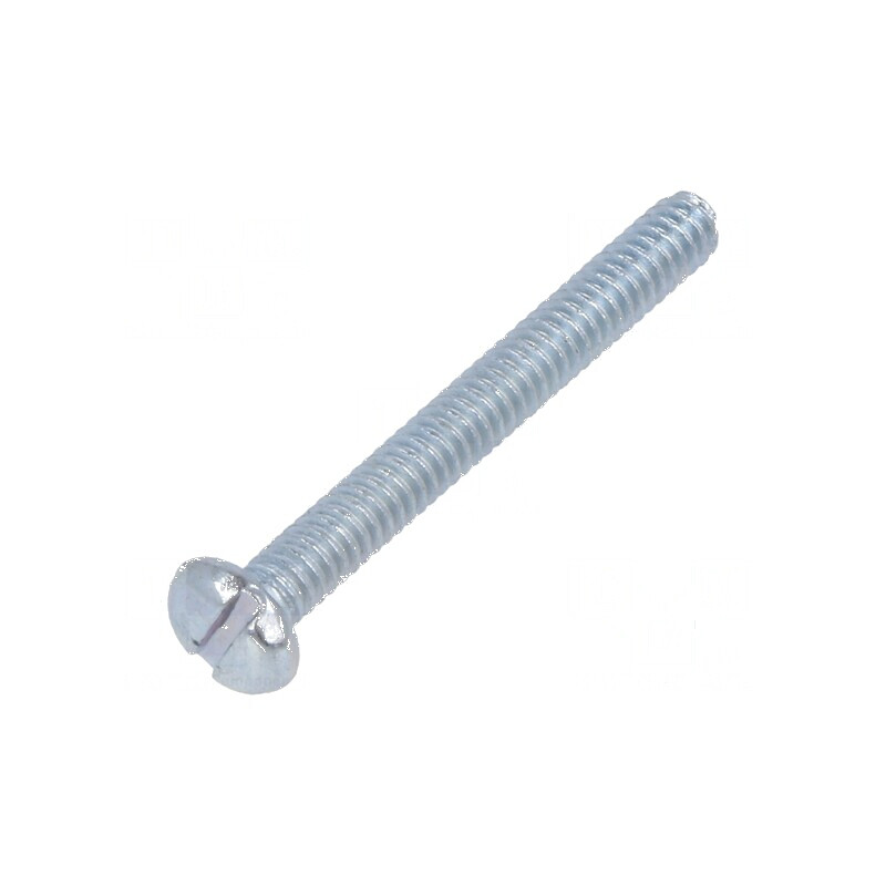 Şurub UNC 2-56x19,05 cu cap rotund crestat din oţel zincat | Electronic-mag.ro | Componente Electronice Şurub UNC 2-56x19,05 cu cap rotund crestat din oţel zincat | Electronic-mag.ro | Componente Electronice