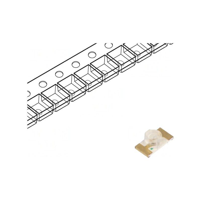 LED SMD 1206 roșie 400-550mcd 3,2x1,6x1,1mm 80° 20mA 75mW | Electronic-mag.ro | Componente Electronice LED SMD 1206 roșie 400-550mcd 3,2x1,6x1,1mm 80° 20mA 75mW | Electronic-mag.ro | Componente Electronice