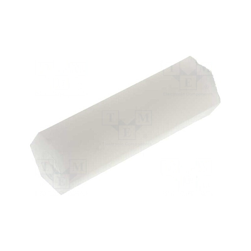 Piuliță Distanțieră Filetată Hexagonală Poliamidă M3 17mm | Electronic-mag.ro | Componente Electronice