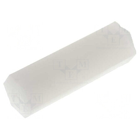 Piuliță Distanțieră Filetată Hexagonală Poliamidă M3 17mm | Electronic-mag.ro | Componente Electronice