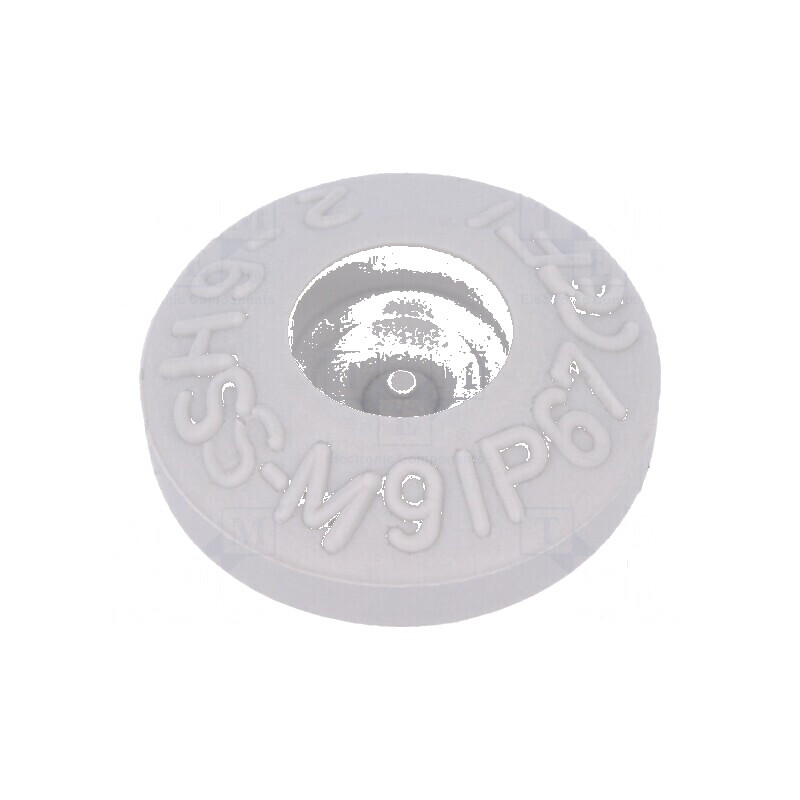 Manșon elastomer termoplastic TPE gri 9mm IP67 | Electronic-mag.ro | Componente Electronice