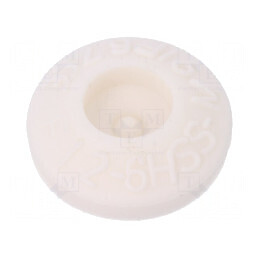 Manșon elastomer termoplastic TPE gri Øorif.mont 9mm UL94V-0 | Electronic-mag.ro | Componente Electronice