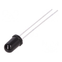 Fototranzistor 5mm 940nm 30V cu lentilă neagră | Electronic-mag.ro | Componente Electronice
