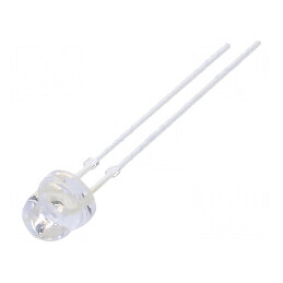 LED galben 4,9mm 2180÷3000mcd 60° plat 72mW | Electronic-mag.ro | Componente Electronice