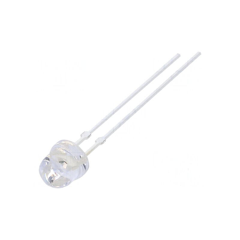 LED galben 4,9mm 2180÷3000mcd 60° plat 72mW | Electronic-mag.ro | Componente Electronice