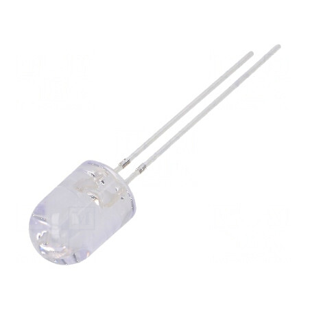 LED 8mm galben 8400÷10000mcd 30° convex | Electronic-mag.ro | Componente Electronice
