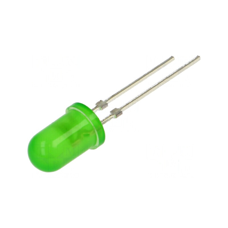 LED 5mm verde albăstrui 6600-8000mcd 30° temperatura: -30 până la 85°C | Electronic-mag.ro | Componente Electronice