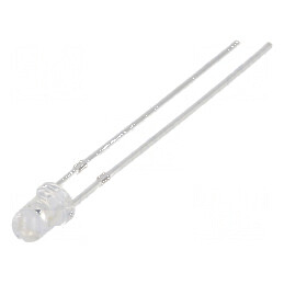 LED 3mm Verde 8400-10000mcd 30° Convex | Electronic-mag.ro | Componente Electronice