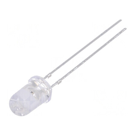 LED 5mm Verde 25000÷30000mcd 15° Convex | Electronic-mag.ro | Componente Electronice