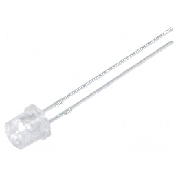 LED 5mm verde 1560-2000mcd 140° plat | Electronic-mag.ro | Componente Electronice