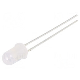LED 5mm galben 220-330mcd 60° convex 66mW | Electronic-mag.ro | Componente Electronice