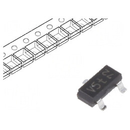 Diodă TVS rețea 15,8V 5A 200W bidirecțională SOT23 ESD | Electronic-mag.ro | Componente Electronice