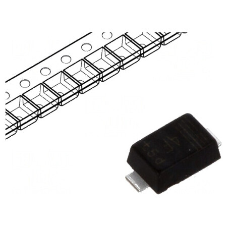 Diodă Schottky SMD 40V 1A CFP3 SOD123W - Redresor | Electronic-mag.ro | Componente Electronice