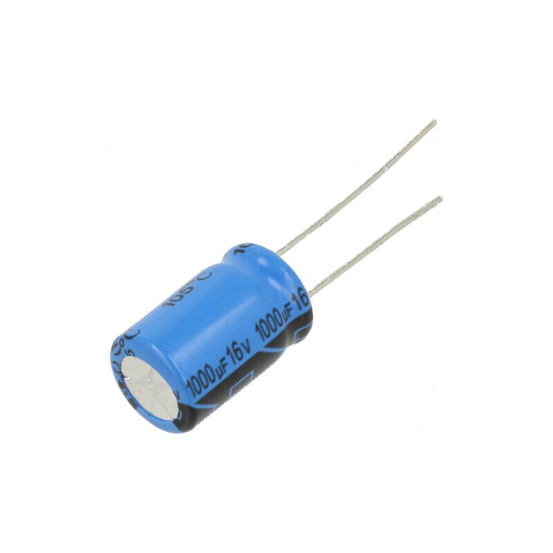 Condensator electrolitic THT 1000uF 16V 5mm | Electronic-mag.ro | Componente Electronice Condensator electrolitic THT 1000uF 16V 5mm | Electronic-mag.ro | Componente Electronice