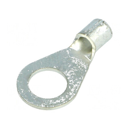 Vârf inelar M8 2,5-6mm² crimpat neizolat cositorit | Electronic-mag.ro | Componente Electronice