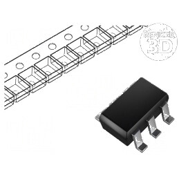 Tranzistor P-MOSFET 20V 2,3A 1,25W unipolar x2 | Electronic-mag.ro | Componente Electronice