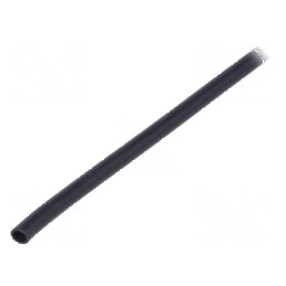 Manşon electroizolant PVC negru 2mm 1000m -20÷125°C | Electronic-mag.ro | Componente Electronice