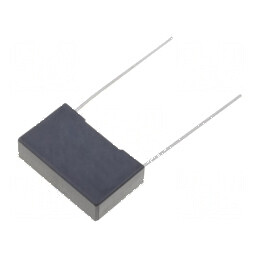 Condensator polipropilenă X2 R46 100nF 18x5x11mm THT ±10% | Electronic-mag.ro | Componente Electronice