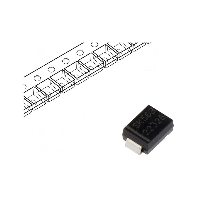 Diodă Schottky SMD 60V 5A SMB - Redresor | Electronic-mag.ro | Componente Electronice Diodă Schottky SMD 60V 5A SMB - Redresor | Electronic-mag.ro | Componente Electronice