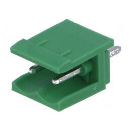 Regletă de conexiuni deconectabilă 5,08mm, 2 piste | Electronic-mag.ro | Componente Electronice