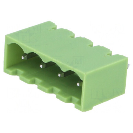 Regletă de conexiuni deconectabilă 5,08mm cu 4 piste | Electronic-mag.ro | Componente Electronice