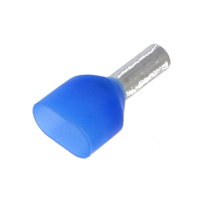 Vârf tub de capăt izolată dublă cupru 2,5mm² 8mm cositorit | Electronic-mag.ro | Componente Electronice Vârf tub de capăt izolată dublă cupru 2,5mm² 8mm cositorit | Electronic-mag.ro | Componente Electronice