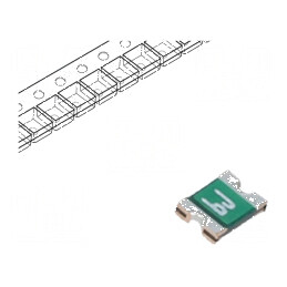 Siguranţă polimerică PTC 0,35A Imax 100A 0ZCK 0805 | Electronic-mag.ro | Componente Electronice
