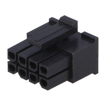 Conector cablu-placă mufă mamă Minitek Pwr 3.0 3mm PIN 8 | Electronic-mag.ro | Componente Electronice