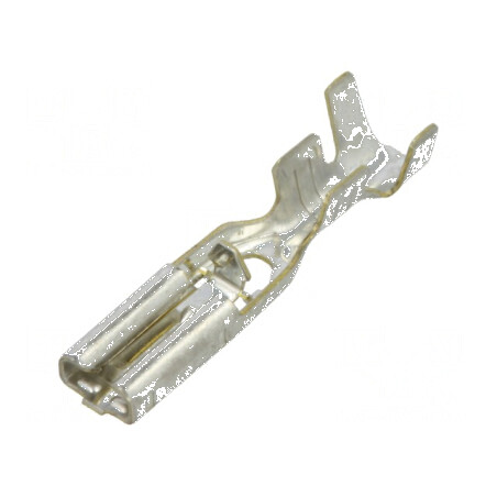 Terminal plat 2,8mm mamă 0,5÷1,5mm² crimpat pe cablu | Electronic-mag.ro | Componente Electronice
