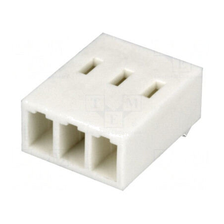 Conector cablu-placă mufă mamă KK 396 3,96mm PIN 3 | Electronic-mag.ro | Componente Electronice