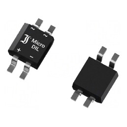 Punte redresoare monofazat 800V 0,5A MicroDIL | Electronic-mag.ro | Componente Electronice