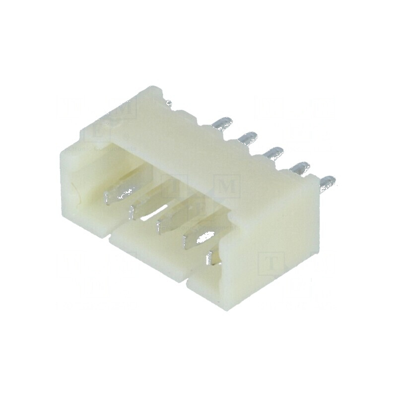 Conector cablu-placă soclu tată 1,25mm PIN 5 THT 125V 1A | Electronic-mag.ro | Componente Electronice