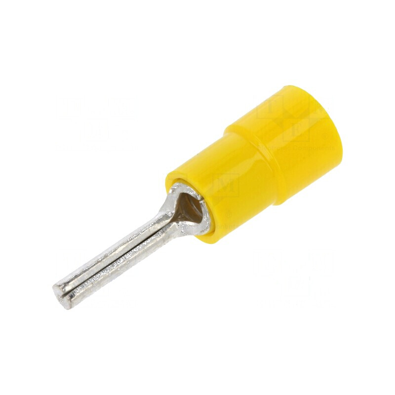 Vârf tip ac Ø 2,6mm pentru cablu izolată galbenă 4÷6mm2 | Electronic-mag.ro | Componente Electronice Vârf tip ac Ø 2,6mm pentru cablu izolată galbenă 4÷6mm2 | Electronic-mag.ro | Componente Electronice
