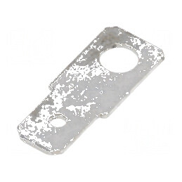 Terminal plat 6,3mm 0,8mm tată M4 neizolat alamă | Electronic-mag.ro | Componente Electronice