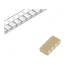 Condensator ceramic MLCC 100nF 16V X7R ±10% SMD 0612 | Electronic-mag.ro | Componente Electronice