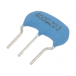 Rezonator ceramic 4MHz THT 8x3x5,5mm ±0,5% 47pF -20÷80°C | Electronic-mag.ro | Componente Electronice
