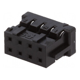 Conector cablu-cablu/PCB mufă mamă PIN 8 DF11 Pas 2mm drept | Electronic-mag.ro | Componente Electronice