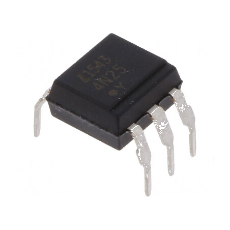 Optocuplor THT 2,5kV 30V DIP6 - Ch: 1 OUT: tranzistori | Electronic-mag.ro | Componente Electronice