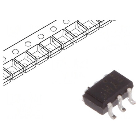 IC digital XOR 1 IN 3 CMOS TTL SMD SC88 Mini Logic LVC | Electronic-mag.ro | Componente Electronice