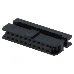 Conector IDC mufă mamă 16 pini cu presare cablu | Electronic-mag.ro | Componente Electronice