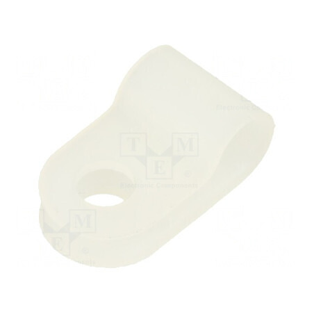 Clipsuri tip P pentru cabluri Ø5mm, lățime 10mm | Electronic-mag.ro | Componente Electronice
