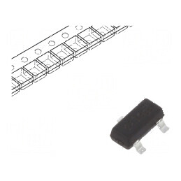 Diodă TVS bidirecțională 38V 3A 230W SOT23-3 | Electronic-mag.ro | Componente Electronice