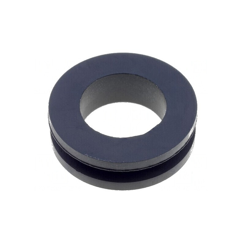 Manșon guma neagră Ø 18mm - Ø 14mm | Electronic-mag.ro | Componente Electronice