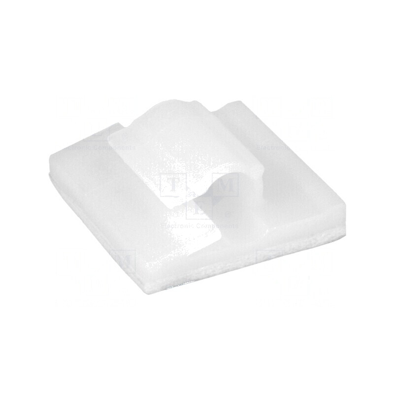 Baze autoadezive pentru coliere 4mm poliamidă | Electronic-mag.ro | Componente Electronice