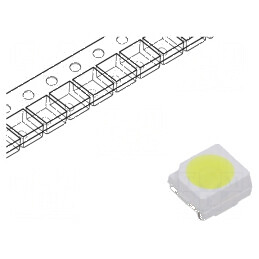 Banda LED SMD 3528 Albă 600mcd 120° 5mA 2,7÷3VDC 5m | Electronic-mag.ro | Componente Electronice