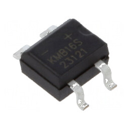 Punte redresoare monofazată Urmax 60V 1A 30A MBS SMT | Electronic-mag.ro | Componente Electronice