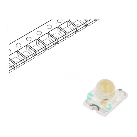 LED SMD 1209 galben 1000-1400mcd 3,2x2,4x2,4mm 20° 20mA | Electronic-mag.ro | Componente Electronice