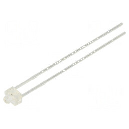 LED roșie 1,8mm 1300-1900mcd 30° convex | Electronic-mag.ro | Componente Electronice