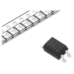 Optocuplor SMD 1 Canal, 5kV Izolație, 35V Uce, Tranzistori | Electronic-mag.ro | Componente Electronice